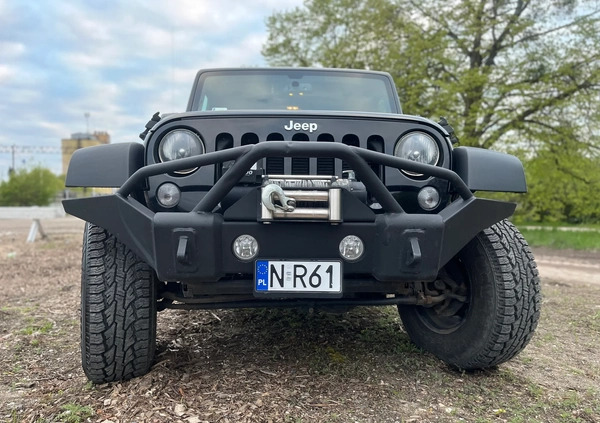 Jeep Wrangler cena 115000 przebieg: 65000, rok produkcji 2017 z Olsztyn małe 121